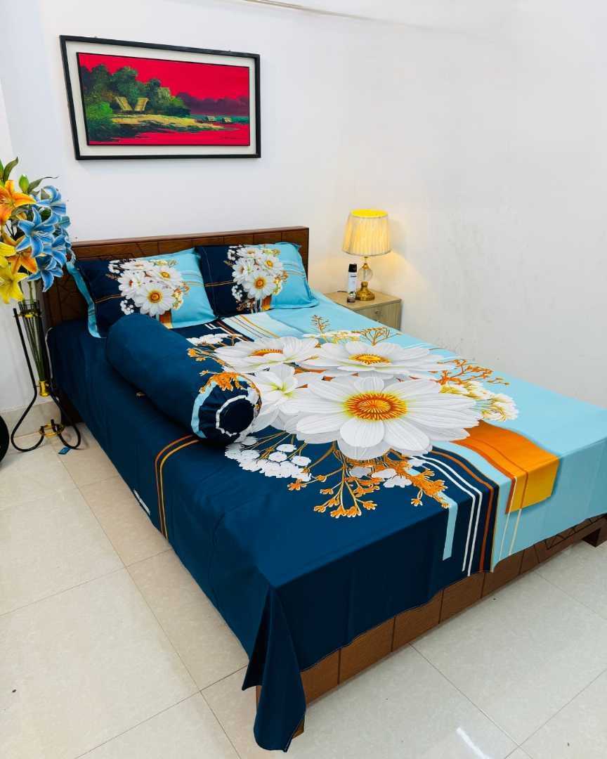 Luxury,King,size,Bed,Sheet,with,Matching,Pillow,covers