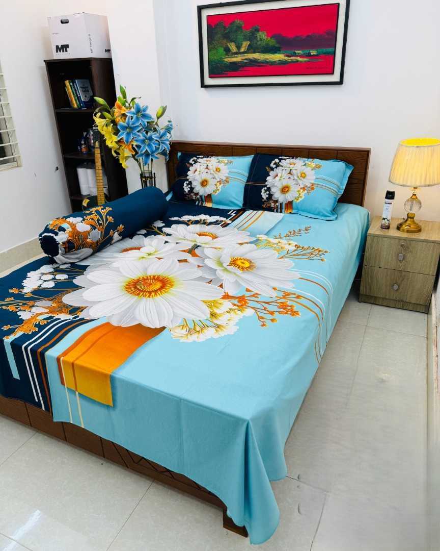 Luxury,King,size,Bed,Sheet,with,Matching,Pillow,covers
