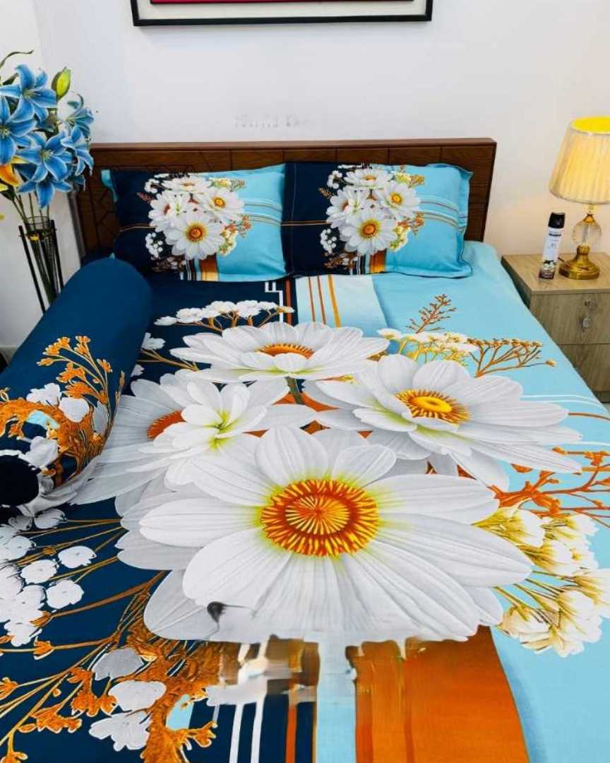 Luxury,King,size,Bed,Sheet,with,Matching,Pillow,covers