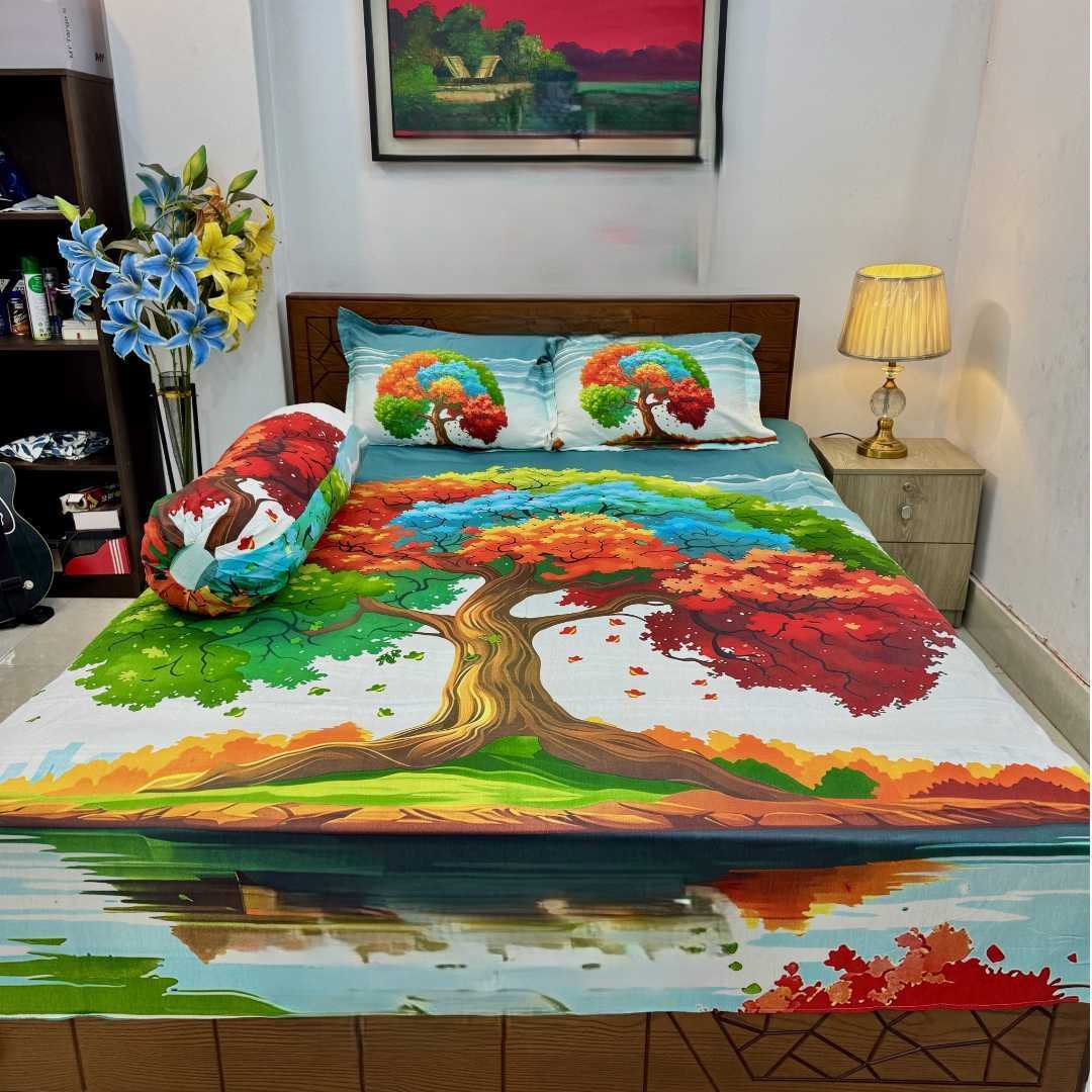 Luxury,King,size,Bed,Sheet,with,Matching,Pillow,covers