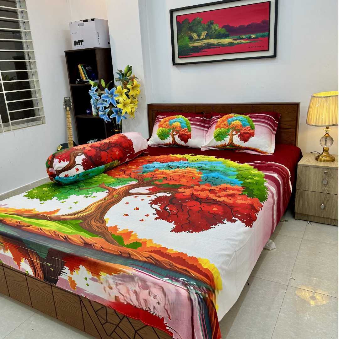 Luxury,King,size,Bed,Sheet,with,Matching,Pillow,covers