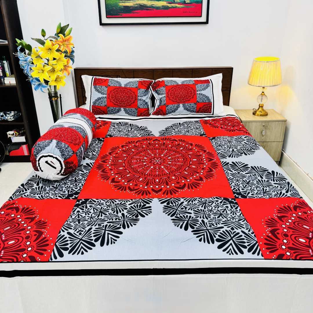 Luxury,King,size,Bed,Sheet,with,Matching,Pillow,covers