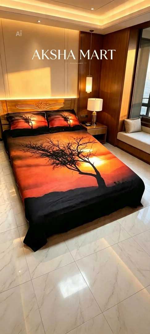 Luxury,King,size,Bed,Sheet,with,Matching,Pillow,covers