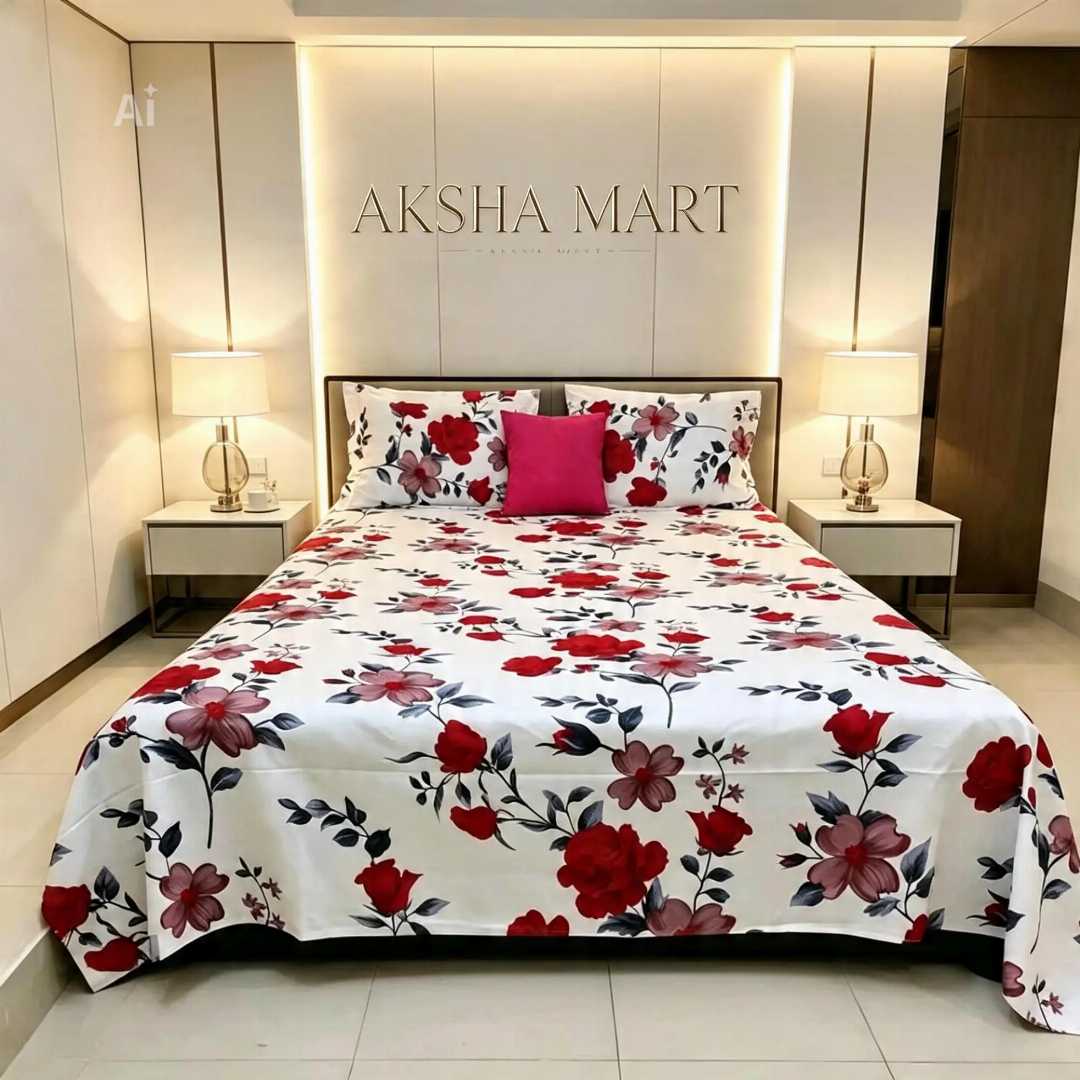 Luxury,King,size,Bed,Sheet,with,Matching,Pillow,covers