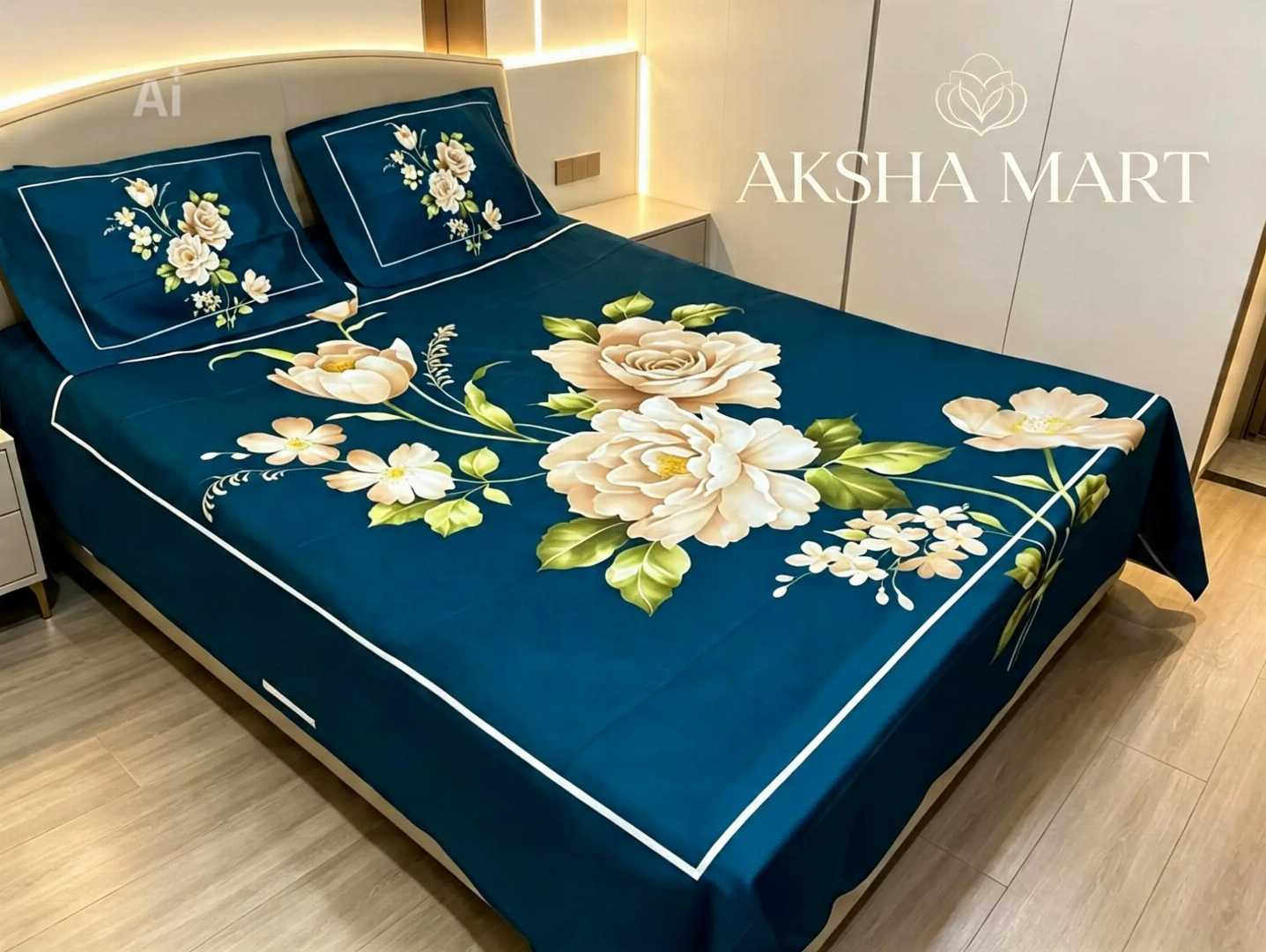Luxury,King,size,Bed,Sheet,with,Matching,Pillow,covers